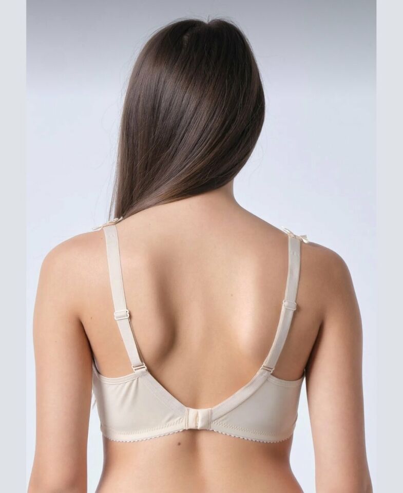 NBB Toparlayıcı Şekillendirici Balenli Basic Sütyen (B-C-D cup) -3613 Ten Rengi - 85C