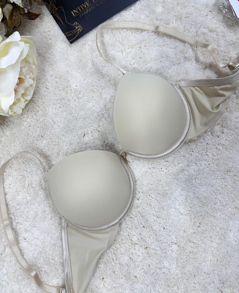 Le Jardin Fleur Basic Push-up Aksesuar Detaylı Sütyen-7055 Ten Rengi - 75B
