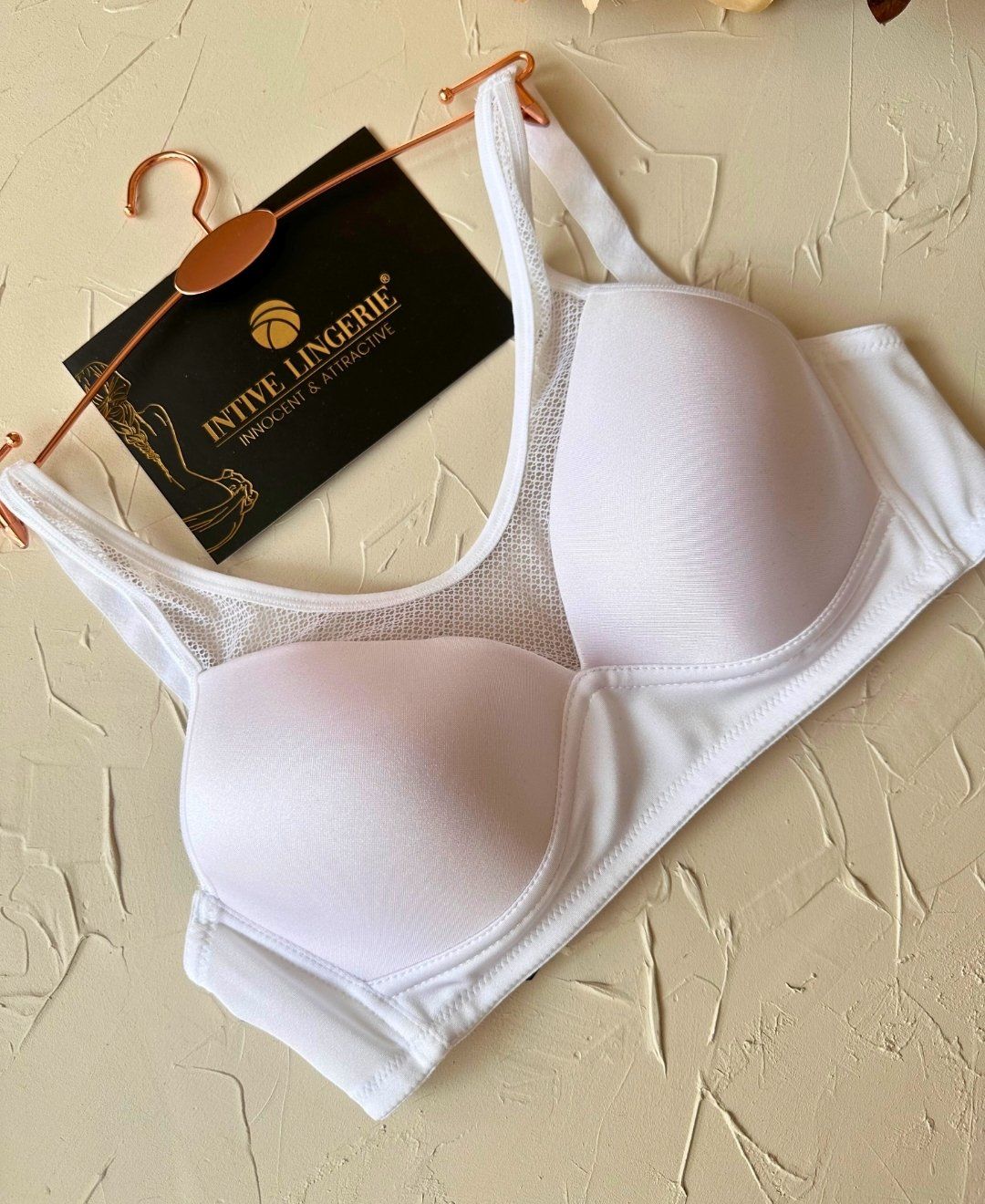 Orkide Kutulu Önü Fileli Balensiz Desteksiz Ultra Rahat Soft Cup Günlük Sütyen Beyaz - 85B