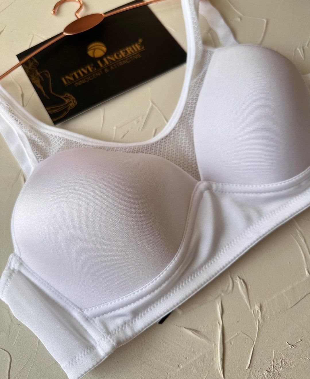 Orkide Kutulu Önü Fileli Balensiz Desteksiz Ultra Rahat Soft Cup Günlük Sütyen Beyaz - 85B