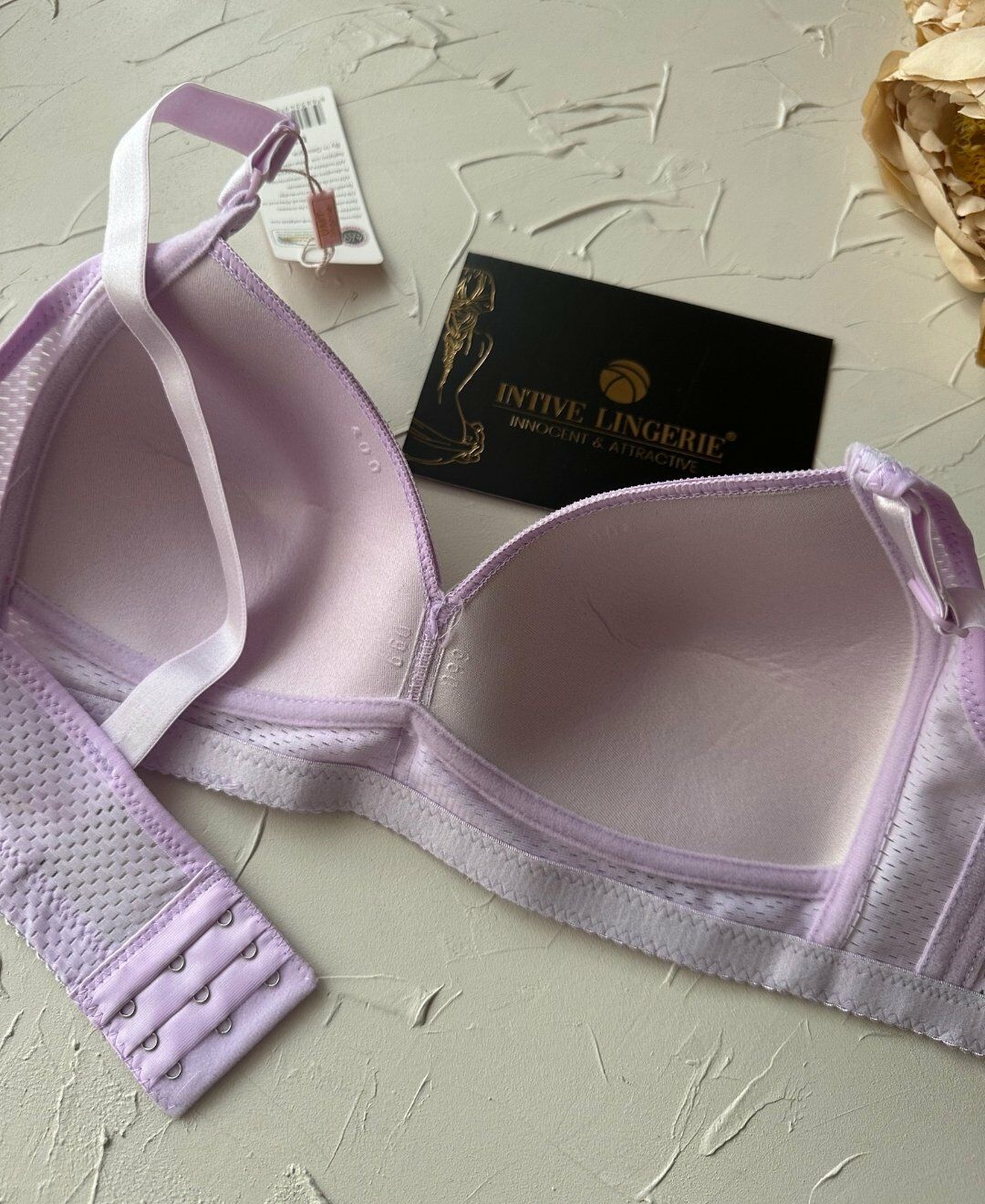 Maria Balensiz Delikli Nefes Alan Aksesuarlı Yandan Destekli Kalın Askılı C Cup Toparlayıcı Sütyen Lila - 95C