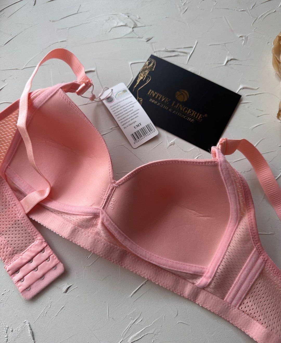 Maria Balensiz Delikli Nefes Alan Aksesuarlı Yandan Destekli Kalın Askılı C Cup Toparlayıcı Sütyen Somon - 95C