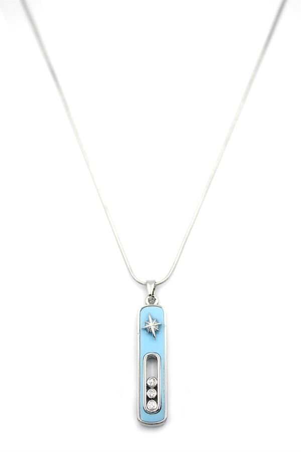 Kuzey Yıldızı Kolye - Gümüş Gümüş