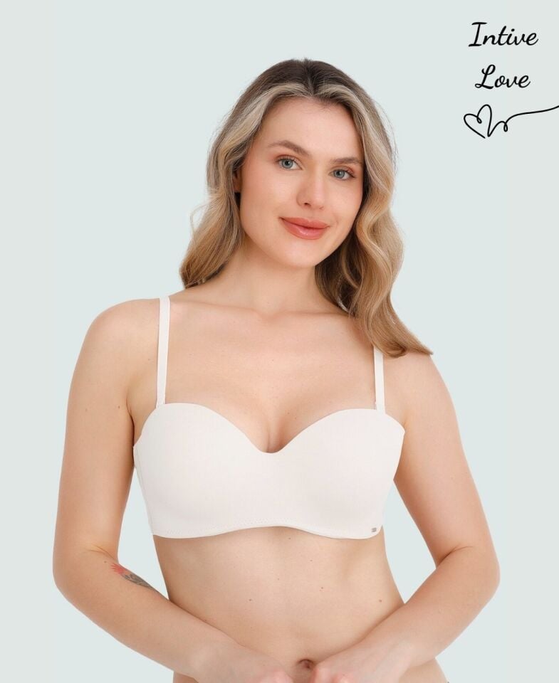 NBB Toparlayıcı Balenli Desteksiz Straplez Sütyen – Askılı & Askısız Kullanım, Siyah Ekru Ten Renk NBB Toparlayıcı Balenli Desteksiz Straplez Sütyen – Askılı & Askısız Kullanım, Siyah Ekru Ten Renk