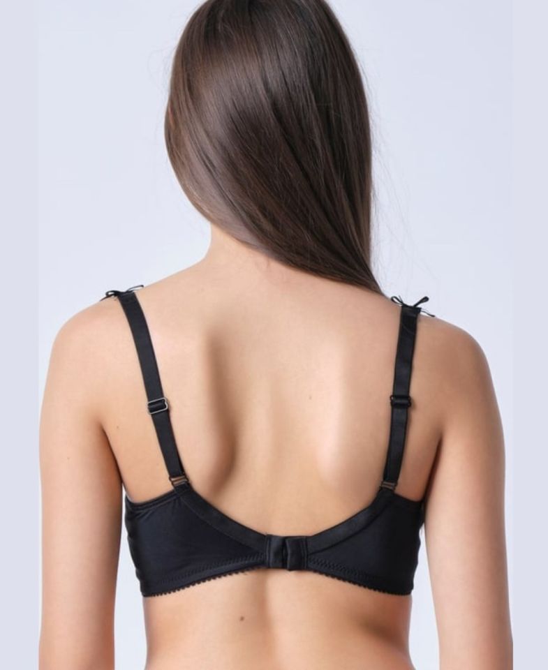 NBB Toparlayıcı Şekillendirici Balenli Basic Sütyen (B-C-D cup) -3613 Siyah - 90C