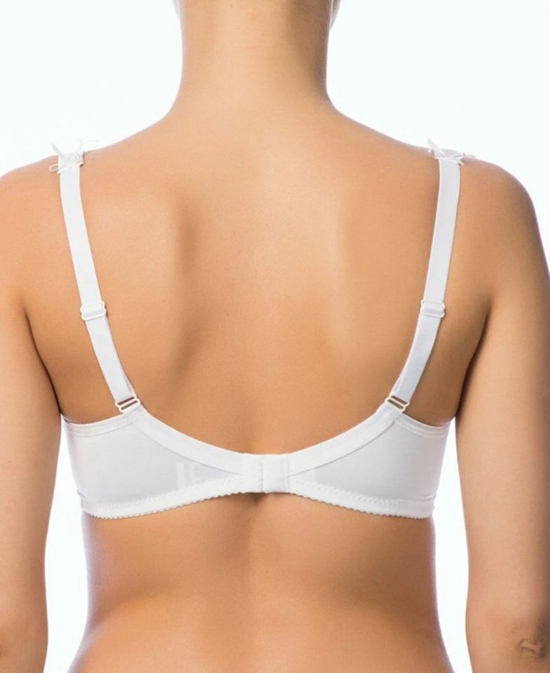 NBB Toparlayıcı Şekillendirici Balenli Basic Sütyen (B-C-D cup) -3613 Beyaz - 75C