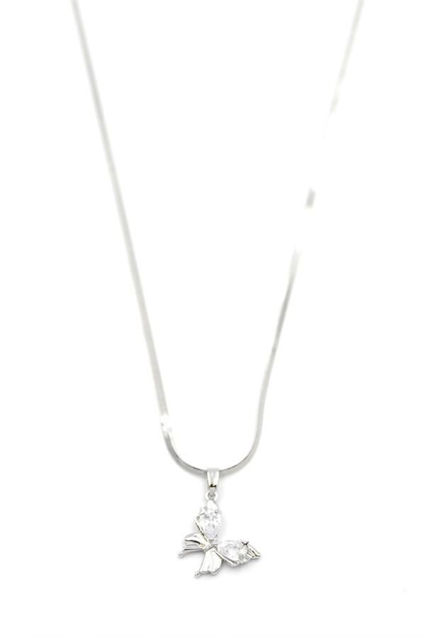 Kelebek Kolye - Gümüş Gümüş