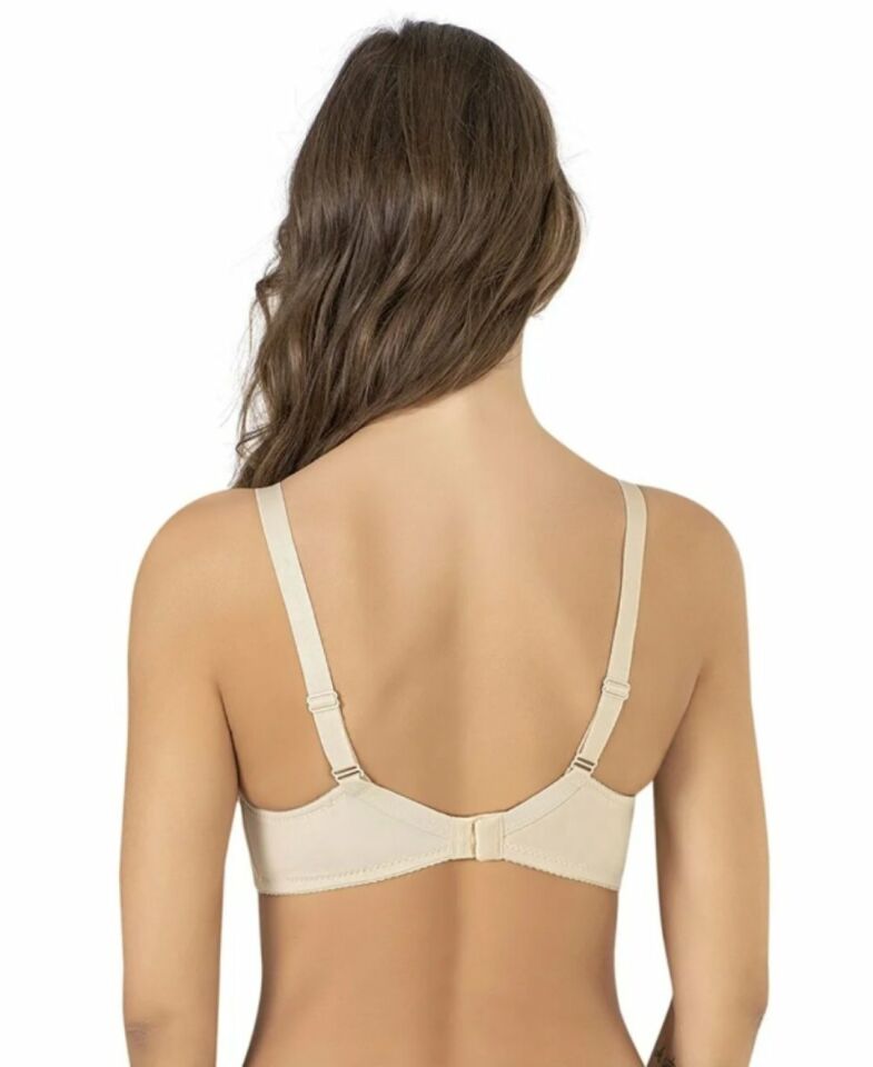 NBB Toparlayıcı Şekillendirici Balensiz Dantelli Sütyen-352 Ten Rengi - 110