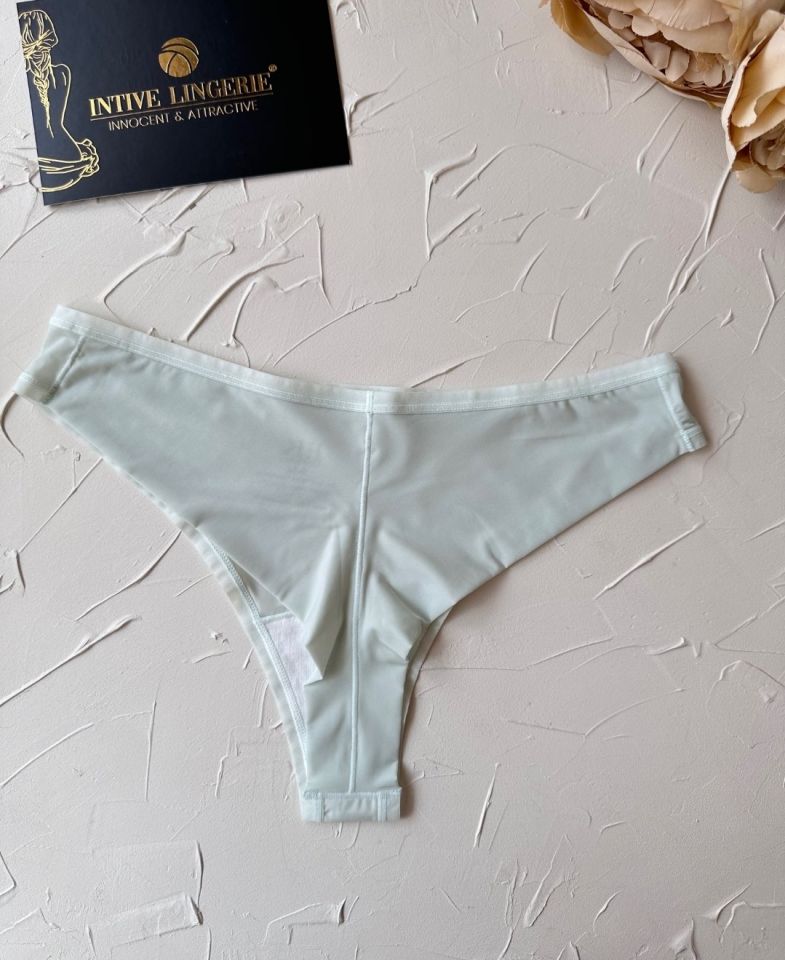 Intive FK İthal Buz İpek Ağı Pamuklu Nefes Alan Günlük Kullanım Rahat Tanga-2927 Su Yeşili - L/XL