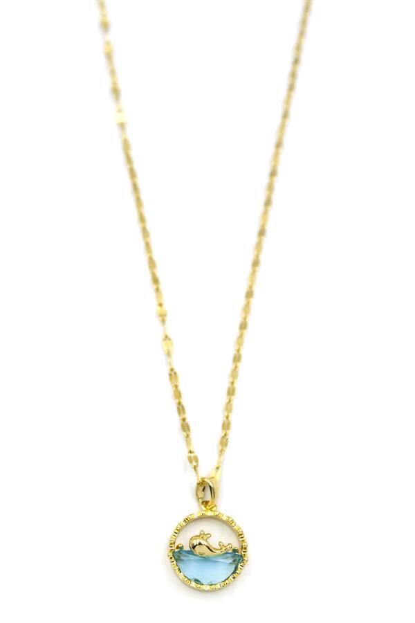 Balina Kolye - Altın Altın