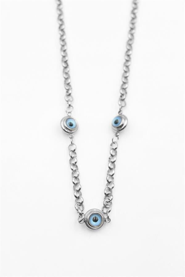 Nazar Kolye - Gümüş Gümüş