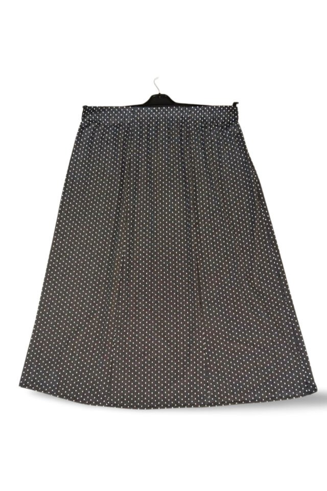 Beli Lastikli Full Likralı Pigment Penye Etek Anne Eteği Uzun Namaz Eteği - Royaleks - D3 40-48