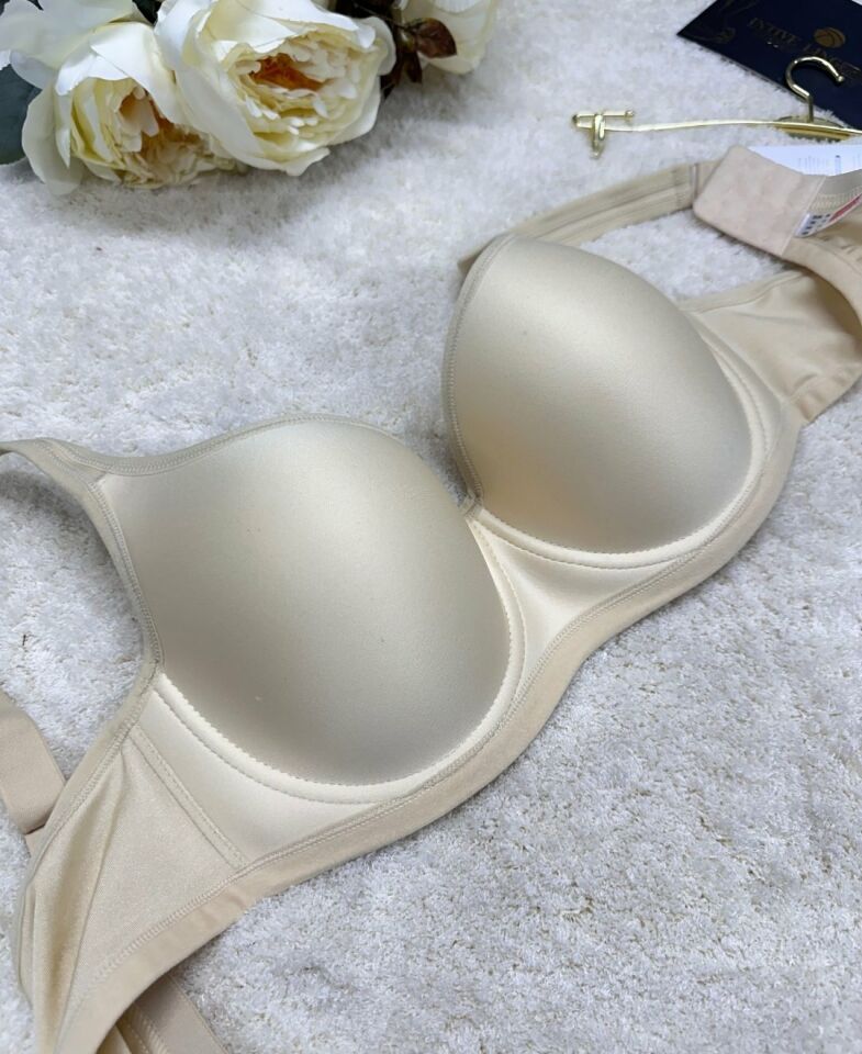 Le Jardin C Cup Balenli Desteksiz Basic Toparlayıcı Sütyen-9720 Ten Rengi - 90C