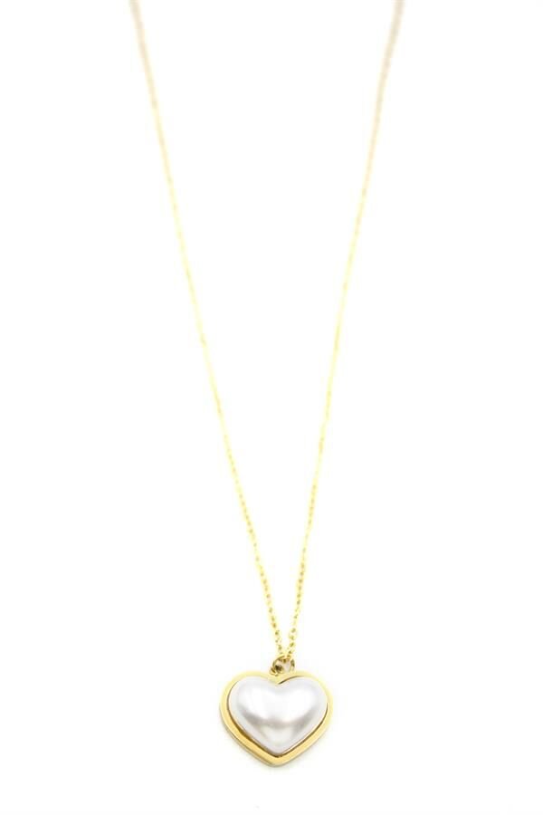 Kalp Kolye - Altın Altın