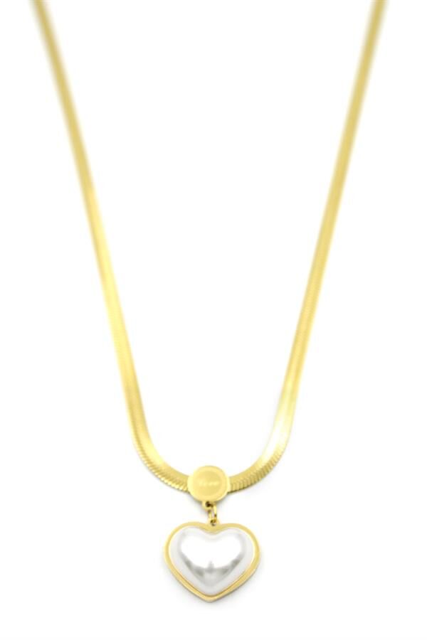 Kalp Kolye - Altın Altın