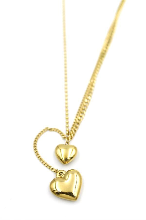 Kalp Kolye - Altın Altın